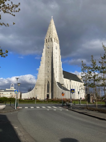 Hallgrimskirkja Lutheran Church in Reykjavik